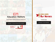 Tablet Screenshot of edmat.org